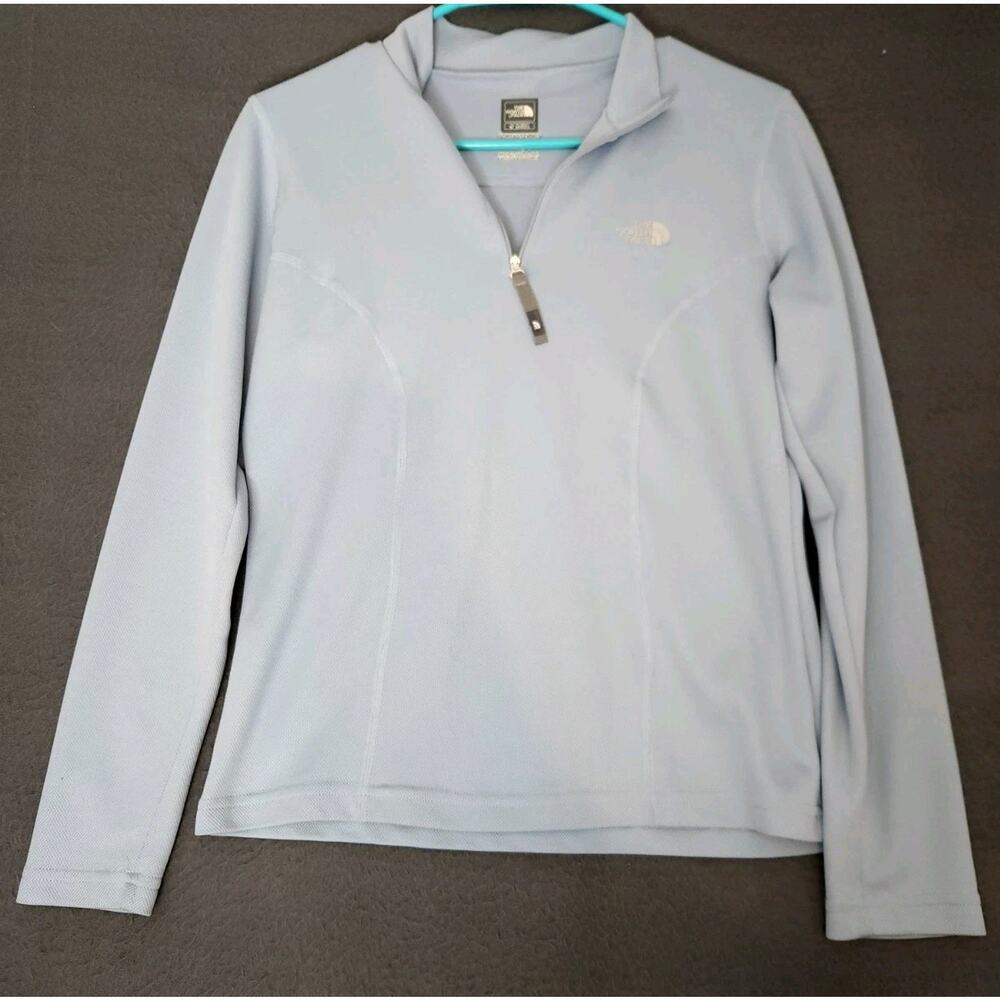 The North Face Flight Series Vapor Wick 1/4 Zip Pullover Blue Medium M Women's‎